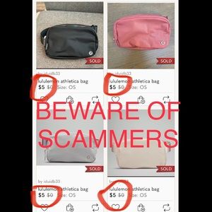 LULULEMON SCAMMERS - DO NOT BUY THIS LISTING